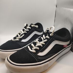 Vans Black and White Sneakers